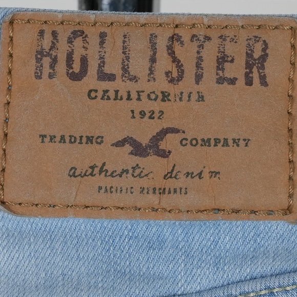 Hollister Super Skinny Jeans Light Wash Size 0R W24/L31 - Picture 7 of 10